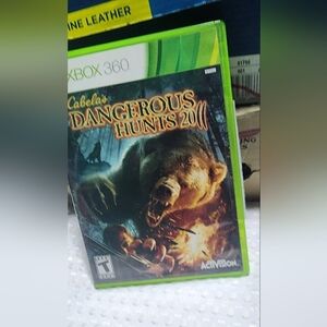 XBOX360 EUC CABELAS DANGEROUS HUNTS 2011 VIDEO GAME